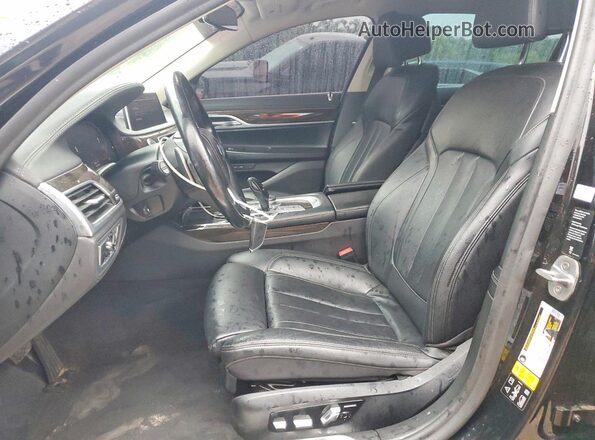 WBA7T4C01LCD62169 2020 BMW 7 SERIES Black Widok wnętrza z przodu