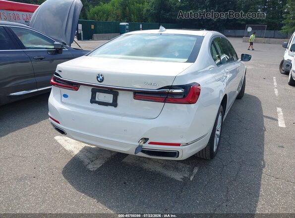 WBA7T4C04LGG62720 2020 BMW 7 SERIES White Задня права чверть