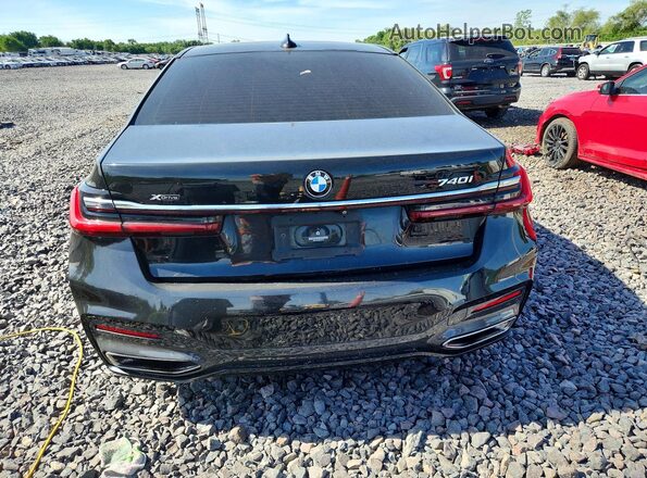 WBA7T4C06LGF97157 2020 BMW 7 SERIES Black უკანა ხედი