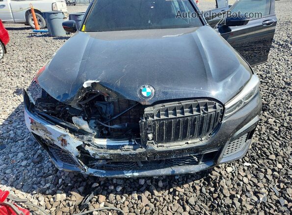 WBA7T4C06LGF97157 2020 BMW 7 SERIES Black უკანა სალონის ხედი