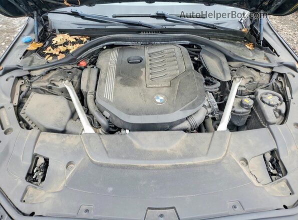 WBA7T4C0XNCH65392 2022 BMW 7 SERIES Black უკანა სალონის ხედი