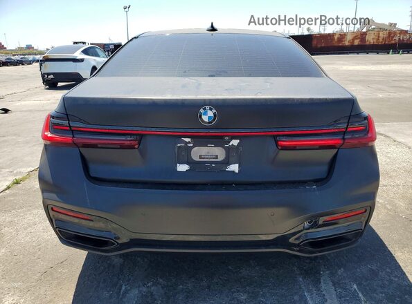 WBA7U2C00LGJ59765 2020 BMW 7 SERIES Black Вид ззаду