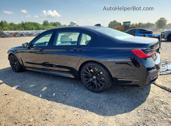WBA7U2C00MCE62993 2021 BMW 7 SERIES Black Հետևի ձախ