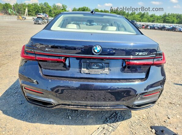 WBA7U2C00MCE62993 2021 BMW 7 SERIES Black Հետևի տեսք