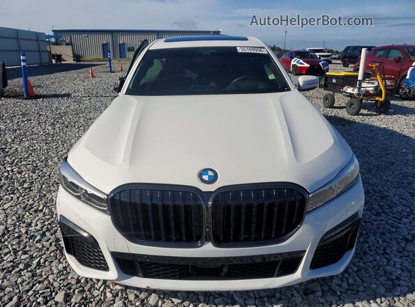WBA7U2C00MCF14655 2021 BMW 7 SERIES White Front view