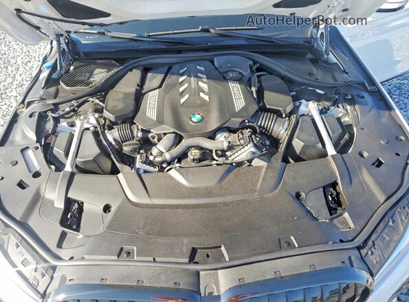 WBA7U2C00MCF14655 2021 BMW 7 SERIES White Engine compartment view