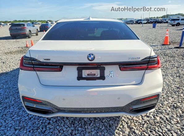 WBA7U2C00MCF14655 2021 BMW 7 SERIES White Rear view