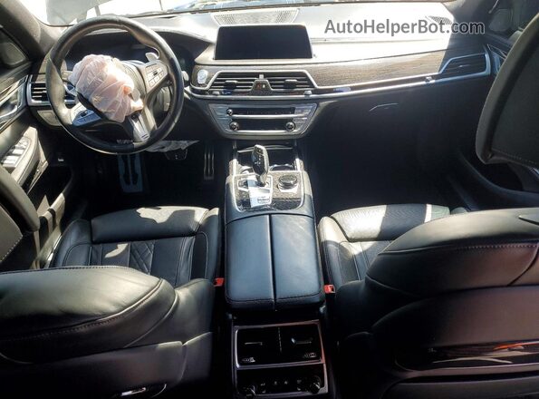 WBA7U2C02MCF50041 2021 BMW 7 SERIES Черный Вид панели приборов