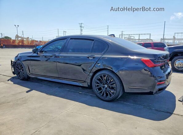 WBA7U2C02MCF50041 2021 BMW 7 SERIES Черный Задняя левая четверть