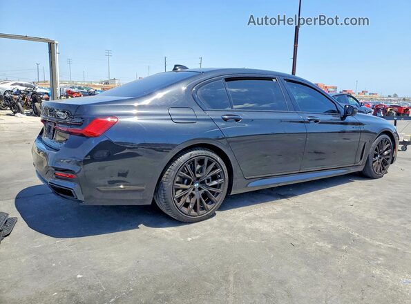 WBA7U2C02MCF50041 2021 BMW 7 SERIES Черный Задняя правая четверть