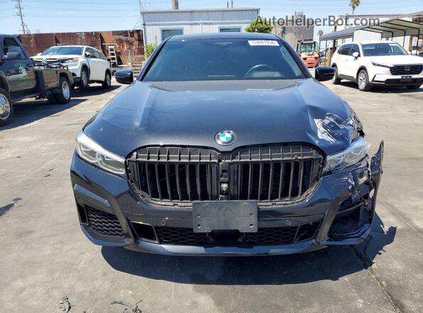 WBA7U2C02MCF50041 2021 BMW 7 SERIES Черный Вид спереди