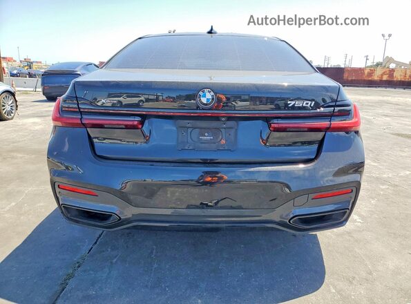WBA7U2C02MCF50041 2021 BMW 7 SERIES Черный Вид сзади