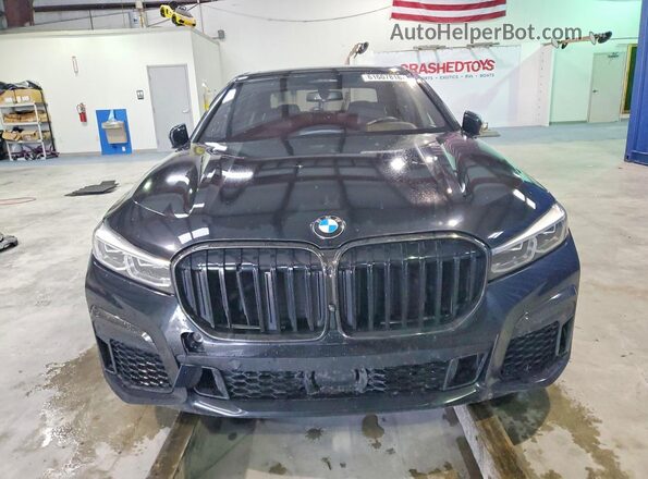 WBA7U2C02NCH74671 2022 BMW 7 SERIES Black Vista frontal