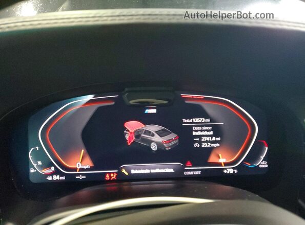 WBA7U2C02NCH74671 2022 BMW 7 SERIES Black Vista del cuadro de instrumentos