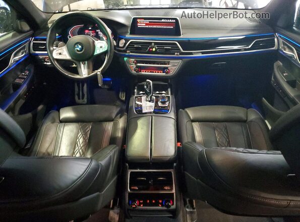 WBA7U2C02NCH74671 2022 BMW 7 SERIES Black Vista del salpicadero