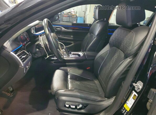 WBA7U2C02NCH74671 2022 BMW 7 SERIES Black Vista interior delantera