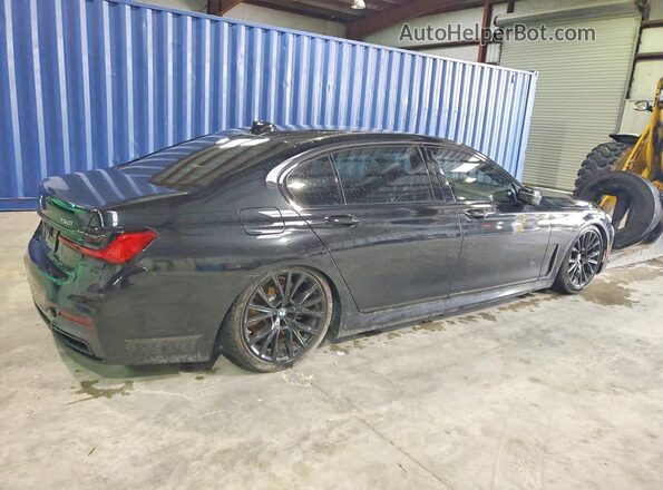 WBA7U2C02NCH74671 2022 BMW 7 SERIES Black Trasero derecho