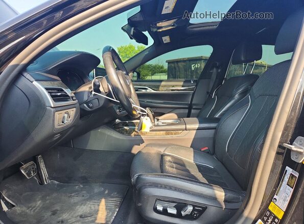 WBA7U2C04LCD68601 2020 BMW 7 SERIES Charcoal Vista interior delantera