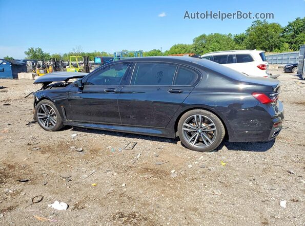 WBA7U2C04MCE60972 2021 BMW 7 SERIES Black Задня ліва чверть