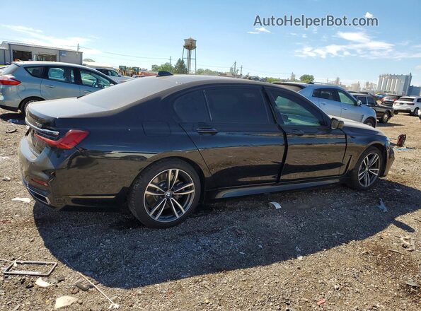 WBA7U2C04MCE60972 2021 BMW 7 SERIES Black Задня права чверть