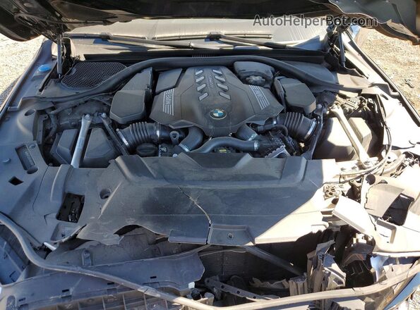 WBA7U2C04MCE60972 2021 BMW 7 SERIES Black Вид задньої частини салону