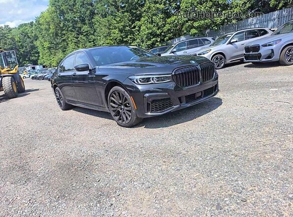 WBA7U2C07NCG99224 2022 BMW 7 SERIES Black Trasero derecho