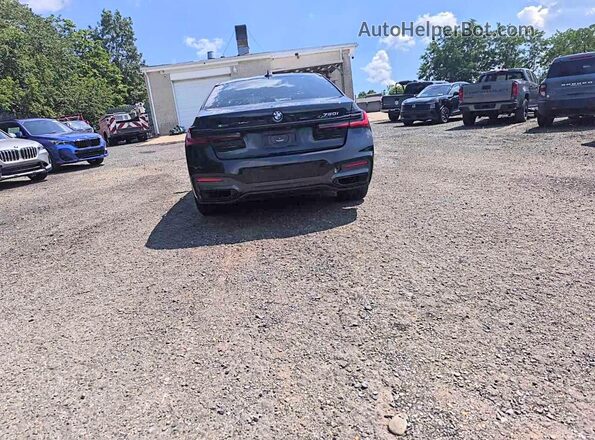 WBA7U2C07NCG99224 2022 BMW 7 SERIES Black Vista trasera