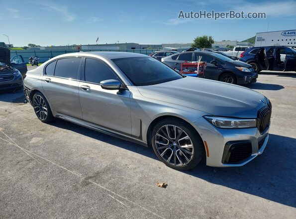 WBA7U2C08LGJ59870 2020 BMW 7 SERIES Silver Delantero derecho
