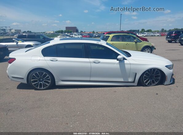 WBA7U2C0XLBM61948 2020 BMW 7 SERIES White Widok wnętrza 360 stopni