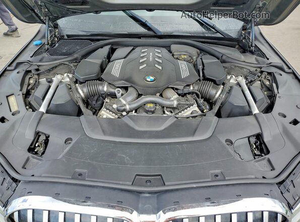 WBA7U2C0XMCF49980 2021 BMW 7 SERIES Gray უკანა სალონის ხედი