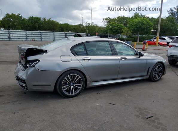WBA7U2C0XMCF49980 2021 BMW 7 SERIES Gray უკანა მარჯვენა