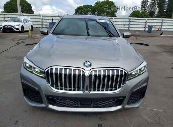 WBA7U2C0XMCF49980 2021 BMW 7 SERIES Gray წინა ხედი