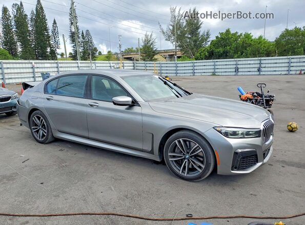 WBA7U2C0XMCF49980 2021 BMW 7 SERIES Gray წინა მარჯვენა