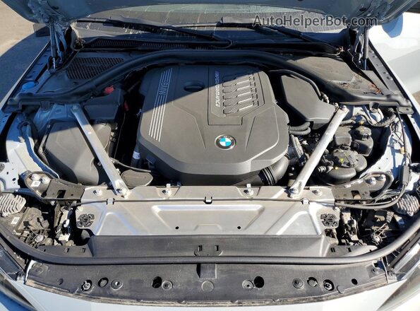 WBA83AP03PCM07354 2023 BMW M4 Серый Вид задней части салона