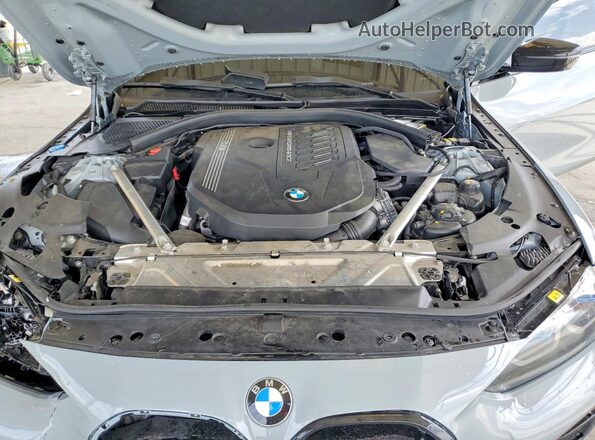 WBA83AP09NCH68927 2022 BMW M4 Gray Вид задньої частини салону