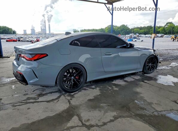 WBA83AP09NCH68927 2022 BMW M4 Gray Задня права чверть