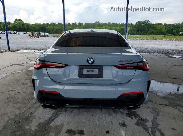 WBA83AP09NCH68927 2022 BMW M4 Gray Вид ззаду