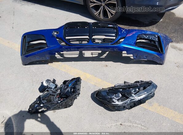WBA83DA03TCV33654 2026 BMW M4 Blue Вид щитка приладів