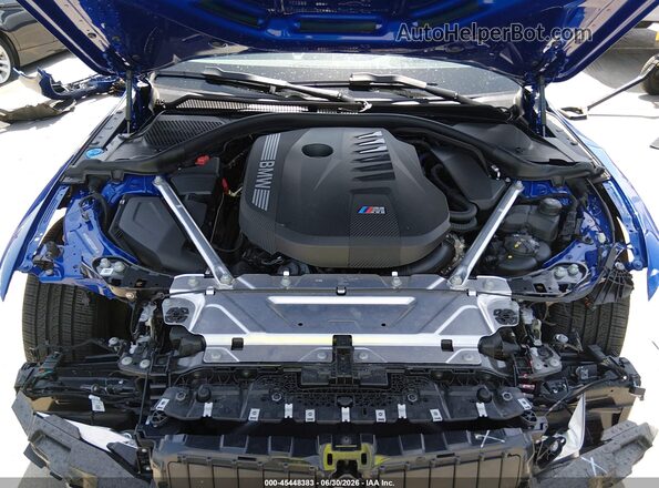 WBA83DA03TCV33654 2026 BMW M4 Blue Вид ззаду
