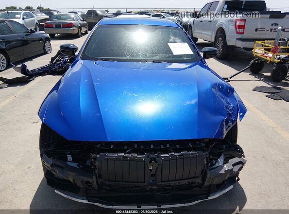 WBA83DA03TCV33654 2026 BMW M4 Blue Вид задньої частини салону