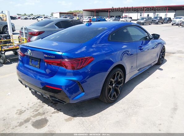 WBA83DA03TCV33654 2026 BMW M4 Blue Задня права чверть