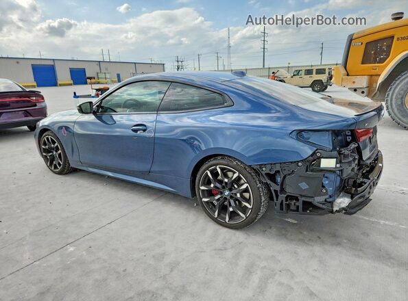 WBA83DA07SCU13693 2025 BMW M4 Blue Tył lewy