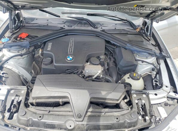 WBA8A3C53JA489382 2018 BMW 3 SERIES Серебряный Вид задней части салона