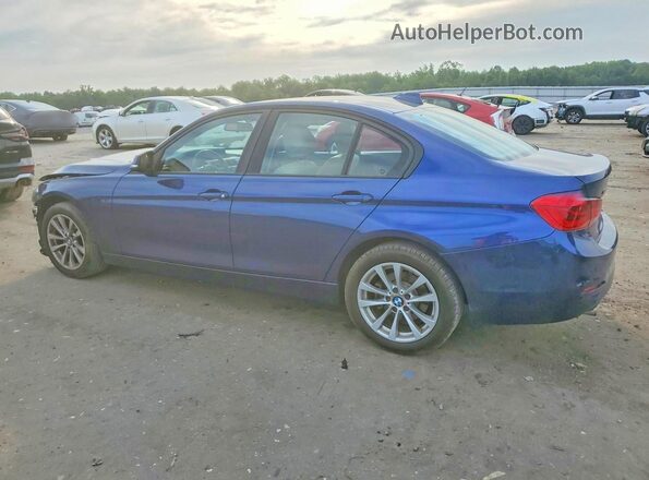 WBA8A3C54GK689206 2016 BMW 3 SERIES Blue Trasero izquierdo