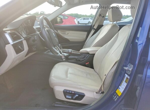 WBA8A3C54GK689206 2016 BMW 3 SERIES Blue Vista interior delantera