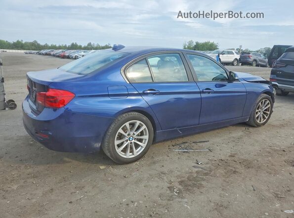 WBA8A3C54GK689206 2016 BMW 3 SERIES Blue Trasero derecho