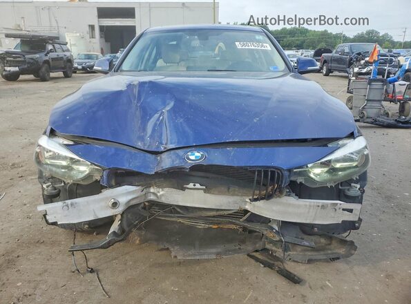 WBA8A3C54GK689206 2016 BMW 3 SERIES Blue Vista frontal
