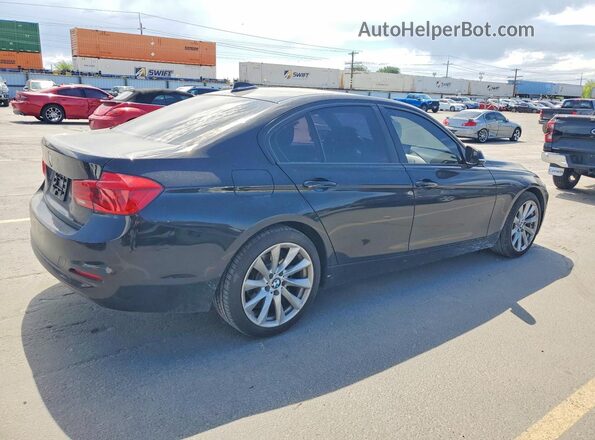 WBA8A3C54JA358655 2018 BMW 3 SERIES Черный Задняя правая четверть