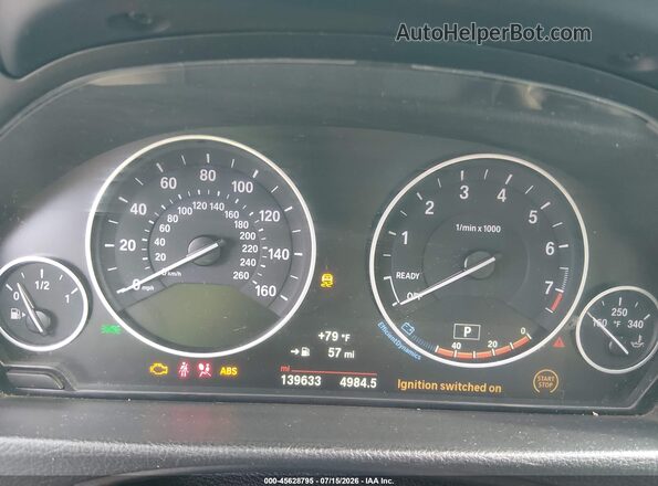 WBA8A3C55GK688713 2016 BMW 3 SERIES White Вид задніх сидінь