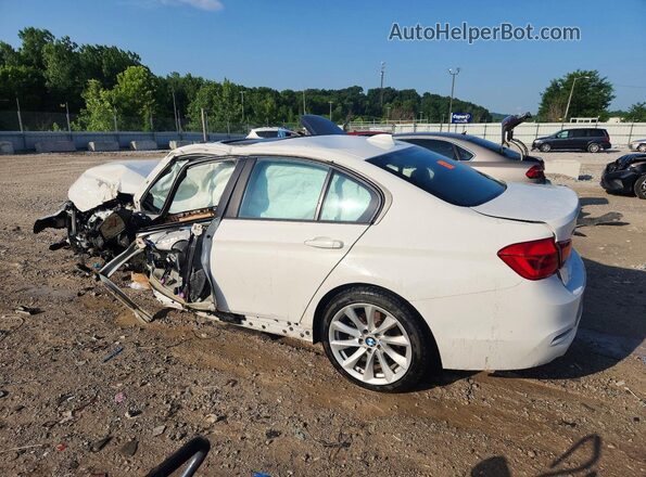 WBA8A3C56JA357524 2018 BMW 3 SERIES White Հետևի ձախ